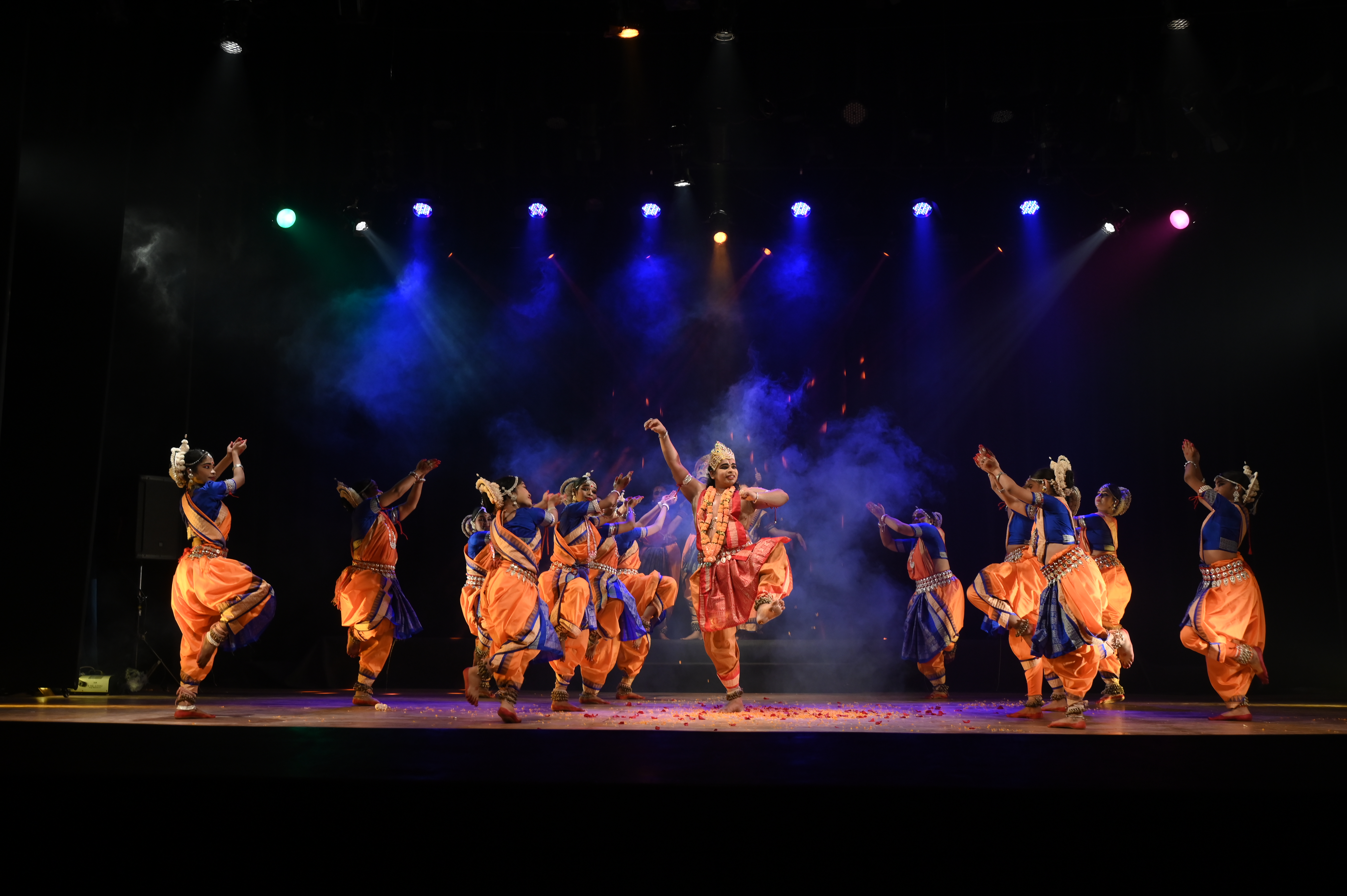 Tridhara dance performance